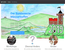 Tablet Screenshot of maennertreffen.info